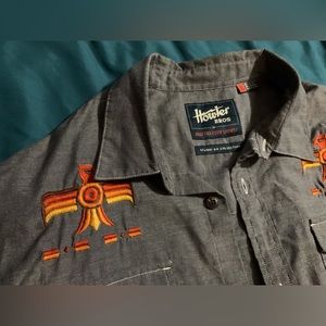 Rare Howler Bros Thunderbird Austin City Limits Studio 6A Button Down - XL